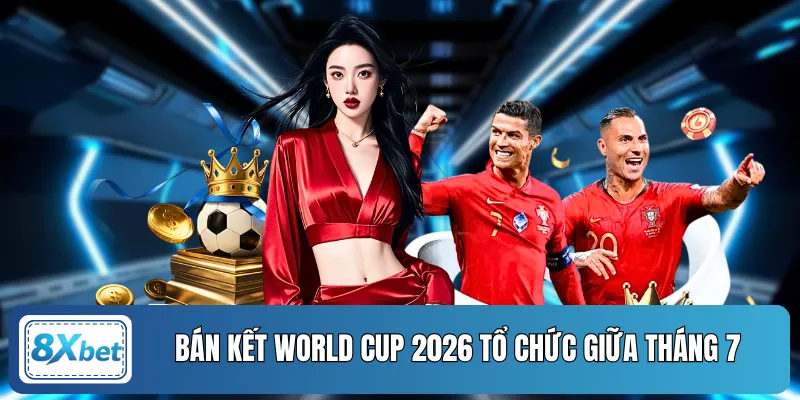 Bán kết World Cup 2026 tổ chức giữa tháng 7