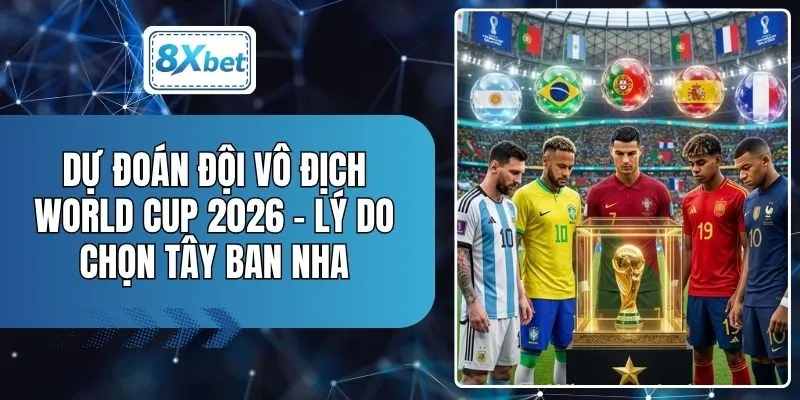 Dự Đoán Đội Vô Địch World Cup 2026 - Lý Do Chọn Tây Ban Nha