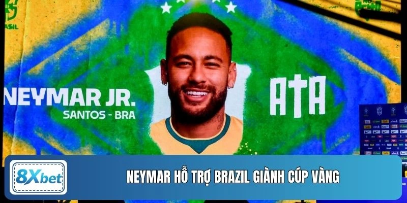 Neymar hỗ trợ Brazil giành cúp vàng