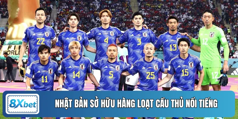 Nhật Bản sở hữu hàng loạt cầu thủ nổi tiếng
